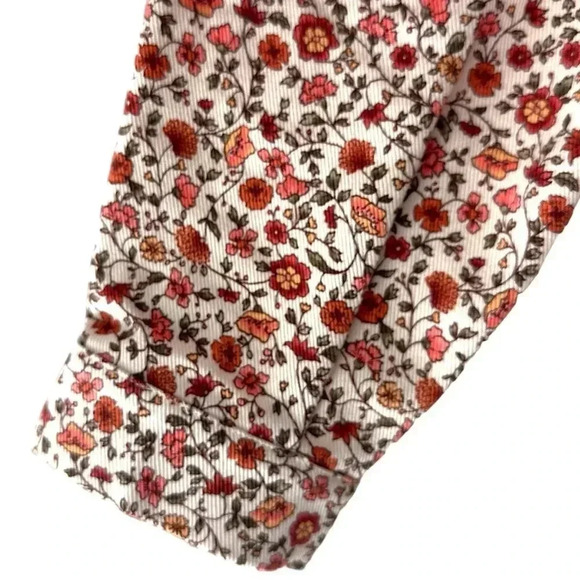 NWOT | UTILITY JACKET COTTON CANVAS FLORAL BARN COAT | XS/SM - Picture 9 of 15